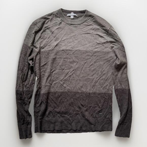 Smartwool Men’s Sweater Medium Brown Merino Wool Blend Long Sleeve Crew Neck - Picture 1 of 9